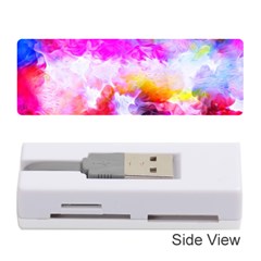 Background Drips Fluid Colorful Memory Card Reader (Stick)