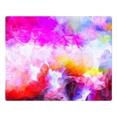 Background Drips Fluid Colorful Double Sided Flano Blanket (large)  by Sapixe