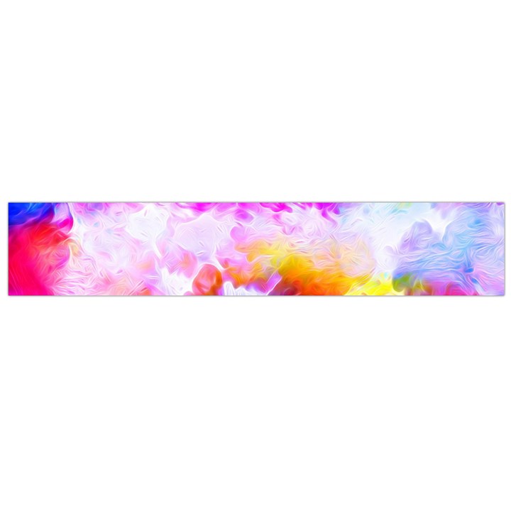 Background Drips Fluid Colorful Large Flano Scarf 