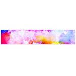 Background Drips Fluid Colorful Large Flano Scarf  Back