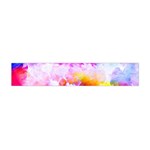 Background Drips Fluid Colorful Flano Scarf (Mini) Front