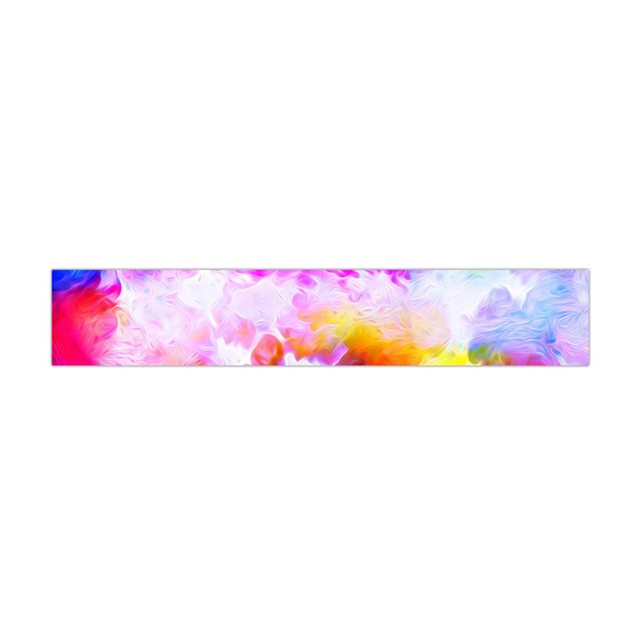 Background Drips Fluid Colorful Flano Scarf (Mini)