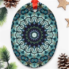 Pattern Abstract Background Art Ornament (Oval)