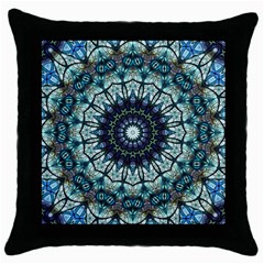 Pattern Abstract Background Art Throw Pillow Case (Black)