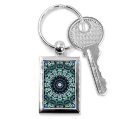 Pattern Abstract Background Art Key Chains (Rectangle) 