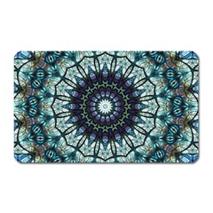 Pattern Abstract Background Art Magnet (Rectangular)