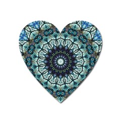 Pattern Abstract Background Art Heart Magnet