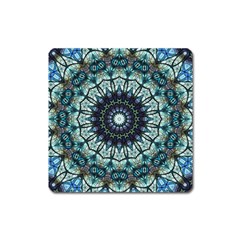 Pattern Abstract Background Art Square Magnet