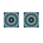 Pattern Abstract Background Art Cufflinks (Square) Front(Pair)