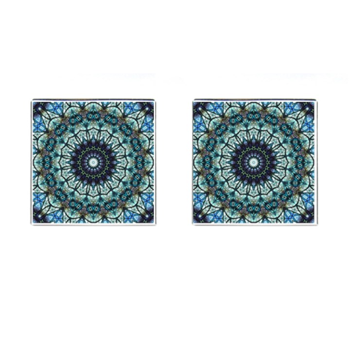 Pattern Abstract Background Art Cufflinks (Square)