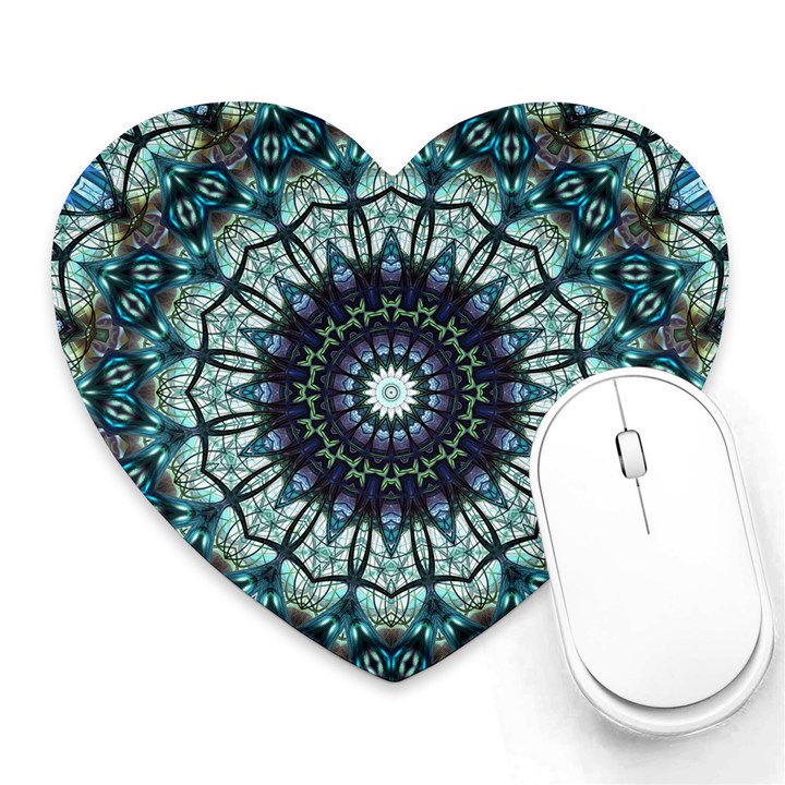 Pattern Abstract Background Art Heart Mousepads