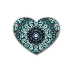 Pattern Abstract Background Art Heart Coaster (4 pack) 