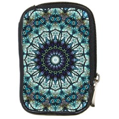 Pattern Abstract Background Art Compact Camera Leather Case