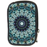 Pattern Abstract Background Art Compact Camera Leather Case Front