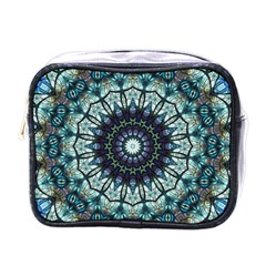 Pattern Abstract Background Art Mini Toiletries Bag (One Side)