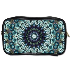 Pattern Abstract Background Art Toiletries Bag (One Side)