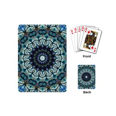 Pattern Abstract Background Art Playing Cards (Mini)