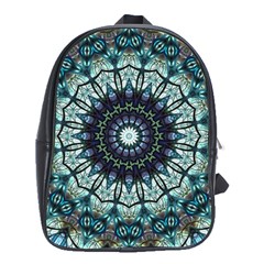 Pattern Abstract Background Art School Bag (XL)