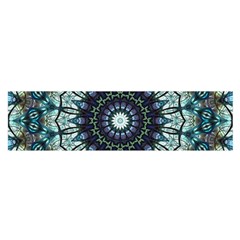 Pattern Abstract Background Art Satin Scarf (Oblong)