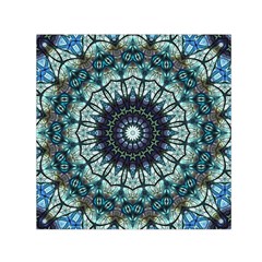 Pattern Abstract Background Art Small Satin Scarf (Square)