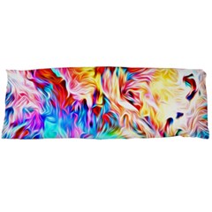 Background Drips Fluid Colorful Body Pillow Case (dakimakura) by Sapixe