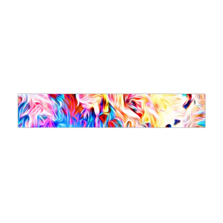 Background Drips Fluid Colorful Flano Scarf (Mini)