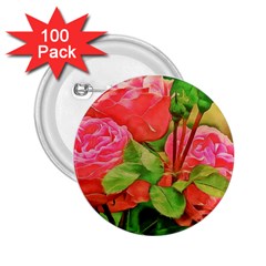 Figure Watercolor Art Nature 2 25  Buttons (100 Pack)  by Sapixe