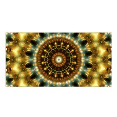 Pattern Abstract Background Art Satin Shawl