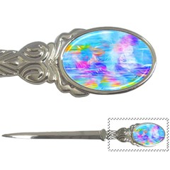 Background Drips Fluid Colorful Letter Opener by Sapixe