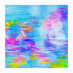 Background Drips Fluid Colorful Medium Glasses Cloth by Sapixe