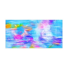 Background Drips Fluid Colorful Yoga Headband by Sapixe