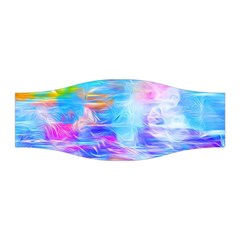 Background Drips Fluid Colorful Stretchable Headband by Sapixe