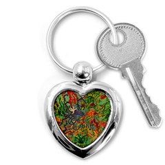 Dubai Hotel Art Key Chains (heart)  by Sapixe