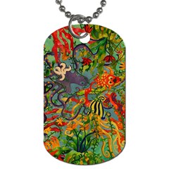 Dubai Hotel Art Dog Tag (two Sides) by Sapixe