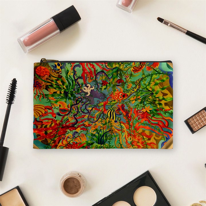 Dubai Hotel Art Cosmetic Bag (Medium)