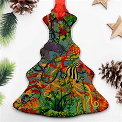 Dubai Hotel Art Christmas Tree Ornament (two Sides) by Sapixe