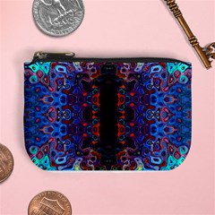 Kaleidoscope Art Pattern Ornament Mini Coin Purse by Sapixe