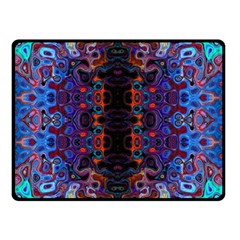 Kaleidoscope Art Pattern Ornament Double Sided Fleece Blanket (small)  by Sapixe