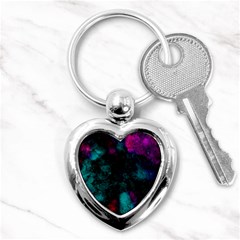 Background Art Abstract Watercolor Key Chains (heart)  by Sapixe