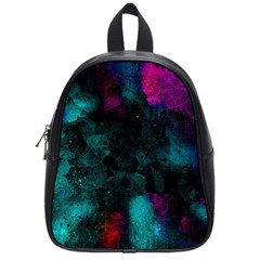 Background Art Abstract Watercolor School Bag (small) by Sapixe