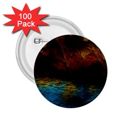 Background Cave Art Abstract 2 25  Buttons (100 Pack)  by Sapixe