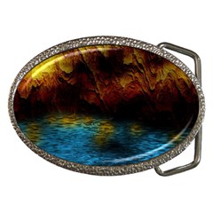 Background Cave Art Abstract Belt Buckles by Sapixe