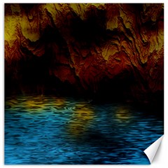 Background Cave Art Abstract Canvas 12  X 12  by Sapixe