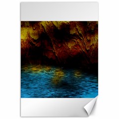 Background Cave Art Abstract Canvas 20  X 30  by Sapixe