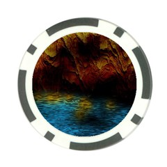 Background Cave Art Abstract Poker Chip Card Guard