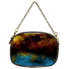 Background Cave Art Abstract Chain Purse (one Side)