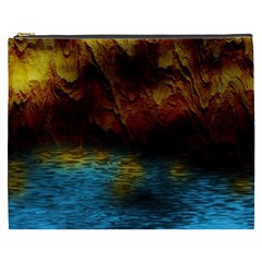 Background Cave Art Abstract Cosmetic Bag (xxxl) by Sapixe