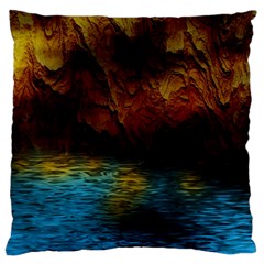 Background Cave Art Abstract Standard Flano Cushion Case (two Sides)