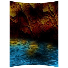 Background Cave Art Abstract Back Support Cushion