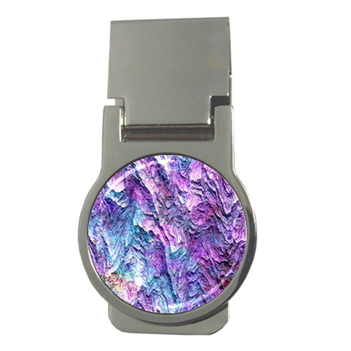 Background Peel Art Abstract Money Clips (Round) 